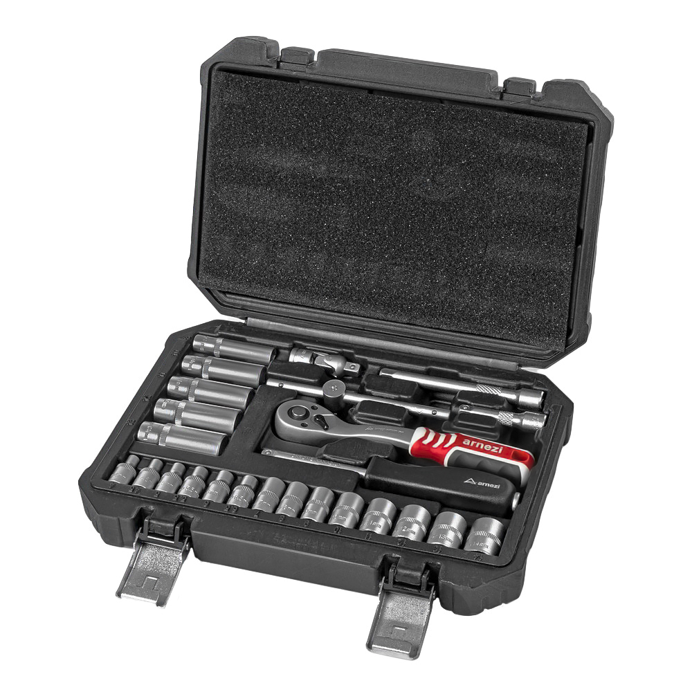 Набор инструментов 25 пр. 1/4dr - ARNEZI R0900025