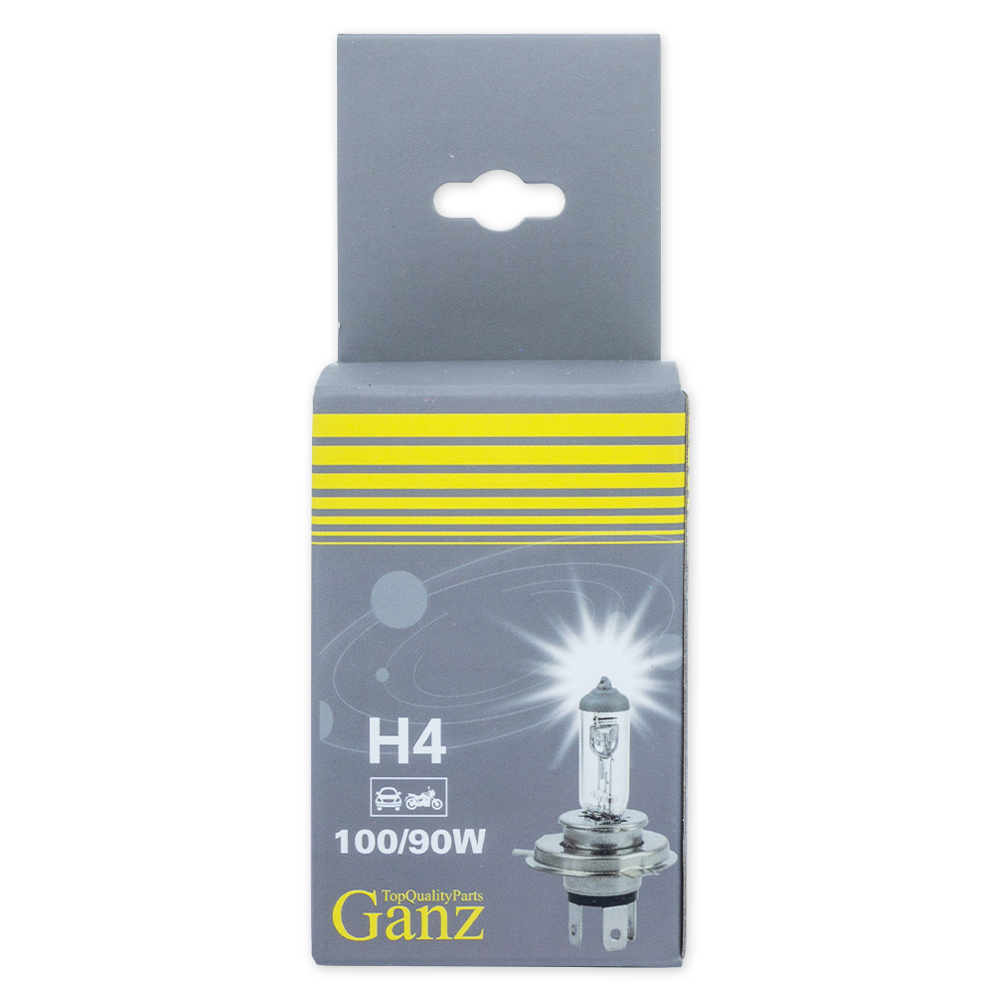 Лампа 24V H4 100/90W P43t 1 шт. картон