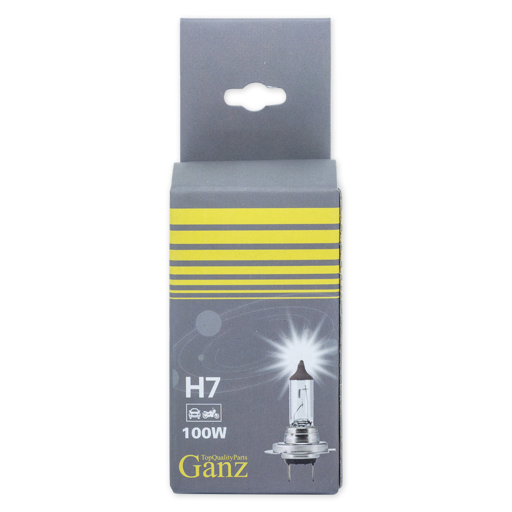 Лампа 12V H7 100W PX26d 1 шт. картон