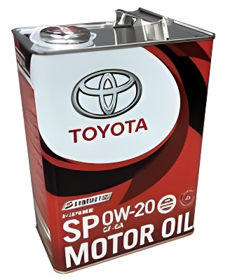 0w-20 Motor Oil API SP, ilsac gf-6a, 4л (синт. мотор. масло) - Toyota 08880-13205