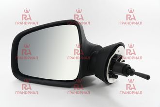Зеркало боковое lada/renault/nissan трос в сборе с накладкой противоослепляющее левое Гранд РиАл Largus/ Logan/ Duster/ Sandero / Terrano ГрандРиАл 50797 - ГРАНД РИ АЛ GR01011