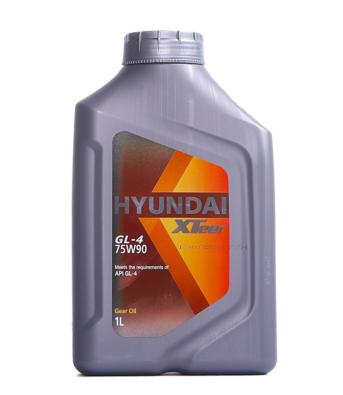 Gear Oil-4 75w90, 1л, API gl-4, Трансмиссионное масло универсальное - HYUNDAI XTeer 1011435