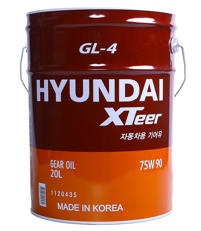 Масло трансмиссионное hyundai xteer gear oil-4 75w90 полусинтетика мкпп 75w-90 gl-4 20л HYUNDAI XTeer 1120435 14952₽