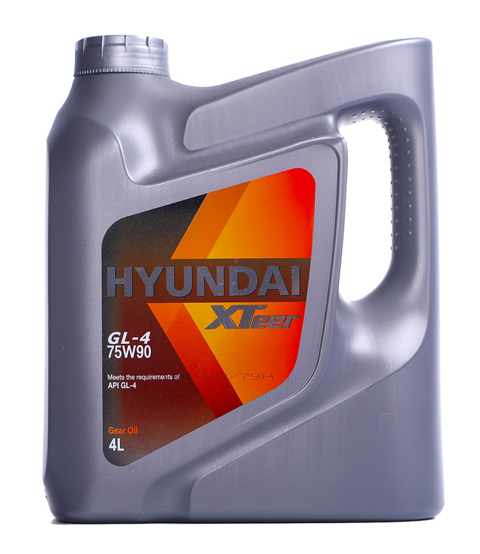 Gear Oil-4 75w90, 4 л, API gl-4, Трансмиссионное масло универсальное - HYUNDAI XTeer 1041435
