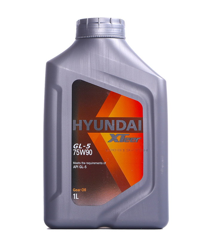 Gear Oil-5 75w90, 1 л, API gl-5, Трансмиссионное масло - HYUNDAI XTeer 1011439