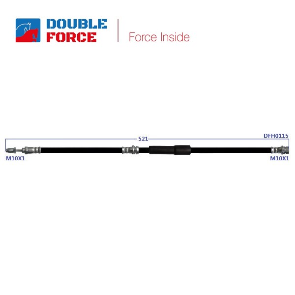 Шланг тормозной - DOUBLE FORCE DFH0115