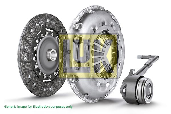 Цилиндр сцепления главный renault: megane II   - LUK 623 3297 33