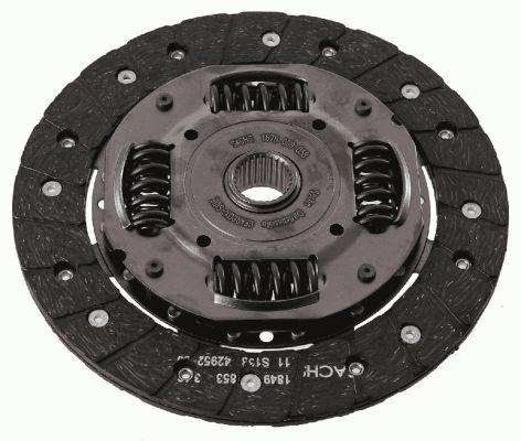 Диск сцепления - Sachs 1878 009 058