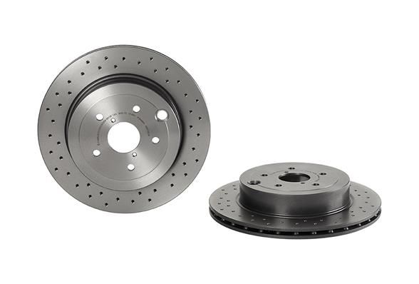 Диск тормозной Xtra | зад | - Brembo 09.A198.1X