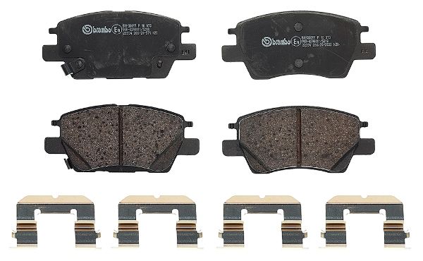 Колодки тормозные дисковые | перед | - Brembo P 10 073
