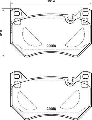 DIRECTIONAL BRAKE PADS | перед |
