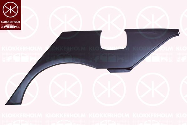 Арка крыла задн лев Honda - Accord 03- 4дв - Klokkerholm 2926581