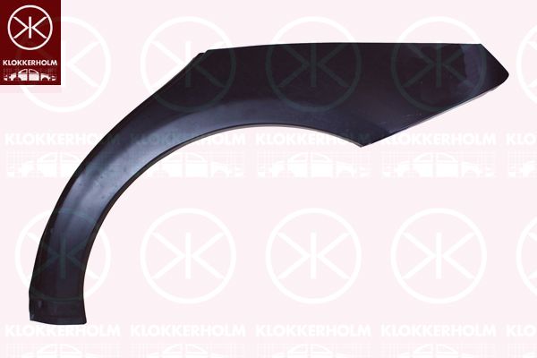 Арка крыла задн лев Mercedes-Benz - a-klasse (w169) 09.04-06.12 4дв - Klokkerholm 3506581
