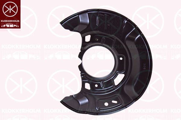 Кожух тормозного диска передн прав toyota - Yaris II (p9) 11.05- - Klokkerholm 8155378
