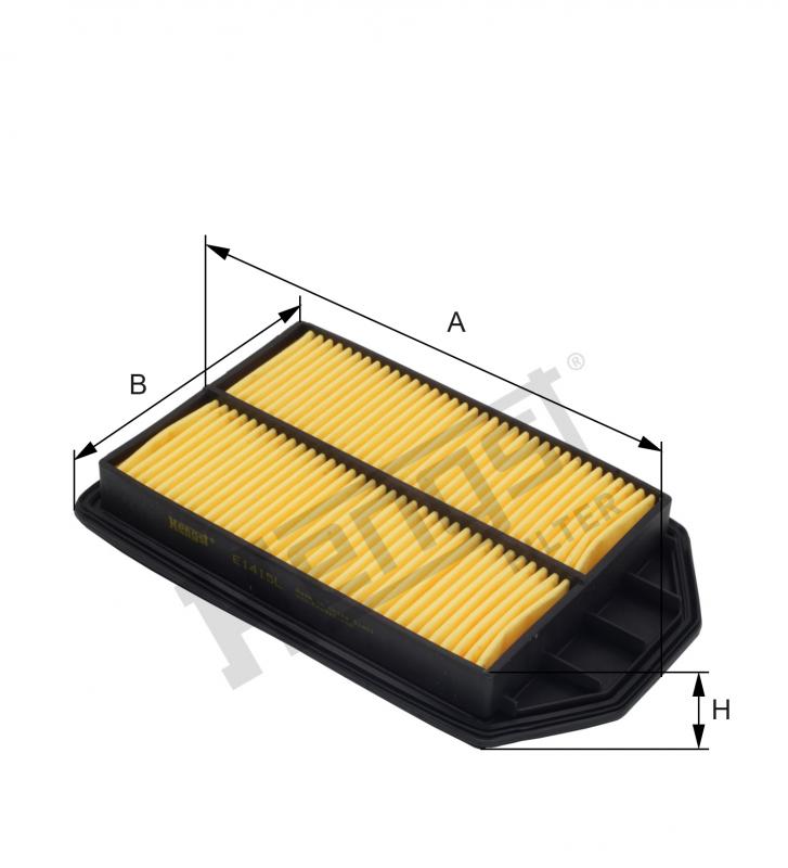Фильтр воздушный - Hengst E1415L