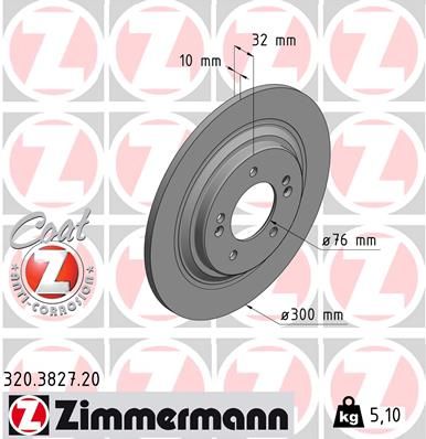 Coat z - Zimmermann 320.3827.20