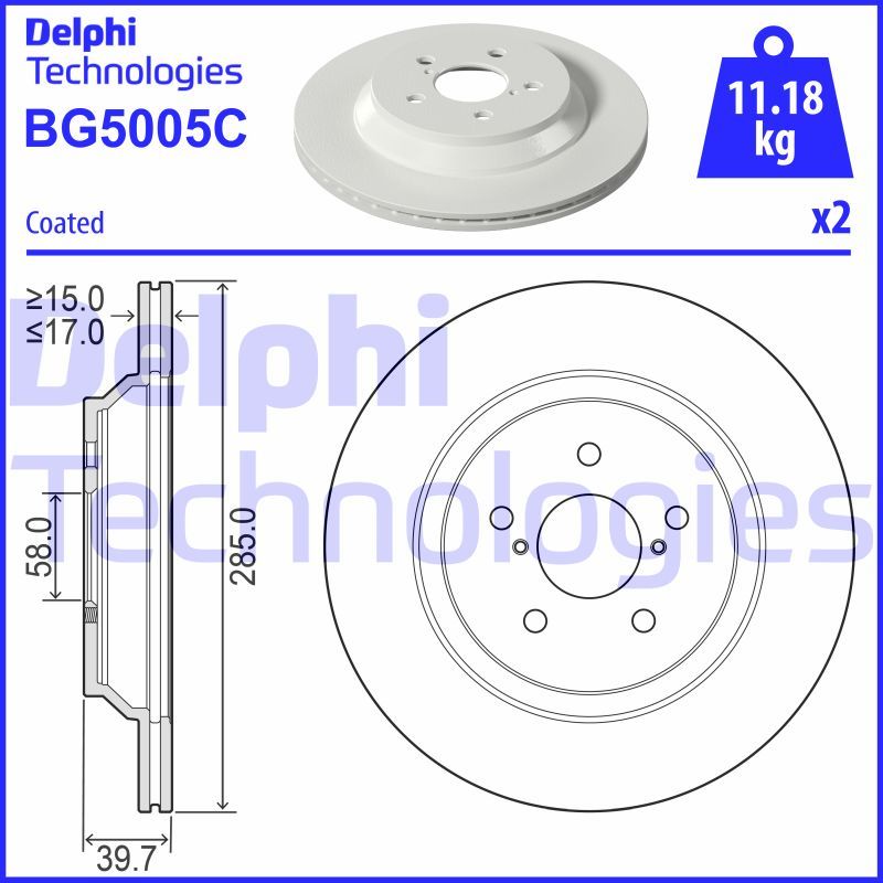BG5005C Запчасть Delphi