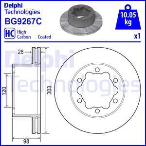 BG9267C Запчасть Delphi