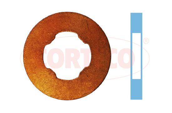 Прокладка пробки маслосливного отверстия - Corteco 49445016