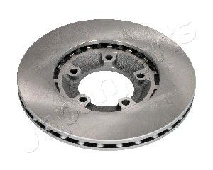 Диск тормозной передн (окрашен) Mitsubishi l200 87-95 (258x22x6) (257,2x22x5) - Japanparts DI-518C