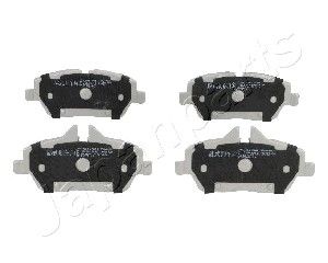 Колодки тормозные дисковые - Japanparts PA-0108AF