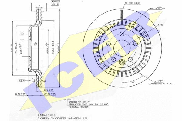 78BD7305-2 Запчасть Icer