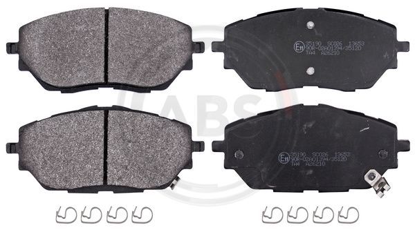 Колодки тормозные дисковые - ABS 35190