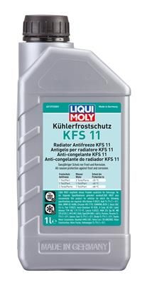 Антифриз, концентрат Kuhlerfrostschutz KFS 11, сине-зелёный, 1л - Liqui Moly 21149