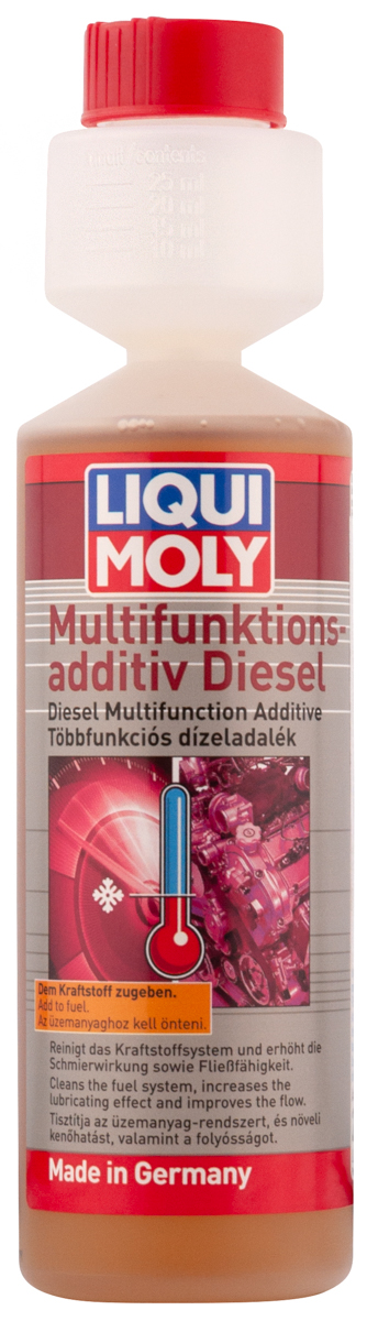 Присадка многофункциональная для дизельного топлива Multifunktionsadditiv Diesel, 250мл - Liqui Moly 21469