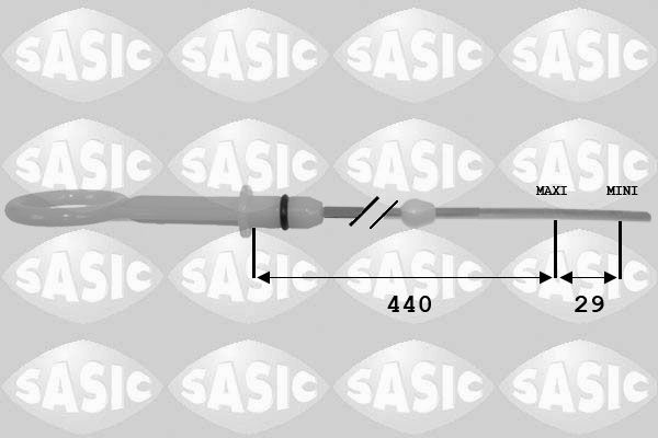 Щуп масляный renault Logan, Sandero, Clio II, Kangoo - Sasic 1944006