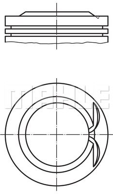 Поршень - Mahle 028 PI 00146 000
