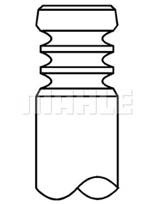 Клапан выпускной - Mahle 029 VA 31987 000
