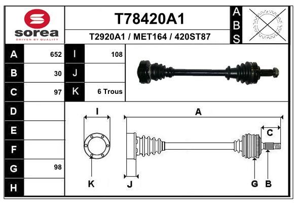 T78420A1 Запчасть EAI