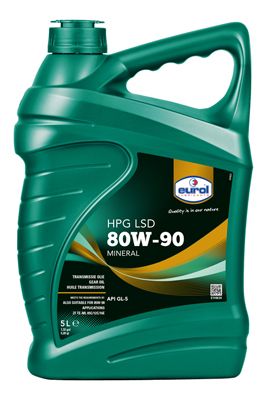 Масло трансмиссионное eurol HPG SAE 80w-90 GL5 LSD (5л) - EUROL E110634-5L