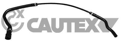 Патрубок системы охлаждения - CAUTEX 752895