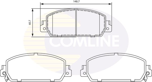 Comline | перед | - Comline CBP32281