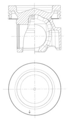 40834601 Запчасть Kolbenschmidt