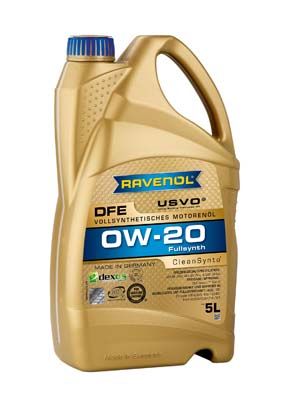 Моторное масло  DFE SAE 0w-20 (5л) new - RAVENOL 1111109-005-01-999