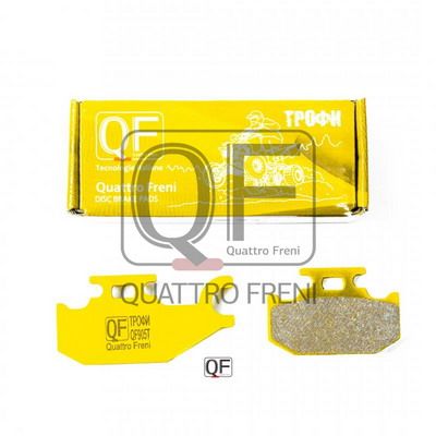 Колодки торм. диск. пер лев/зад 250 DS, 330/400Out.  500 Quest/Trax.  650  DS-BajaX/ Quest 800 Outl. - Quattro Freni QF905T