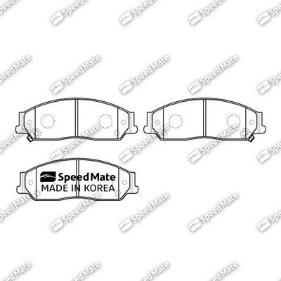 | перед | - SpeedMate SM-BPJ118