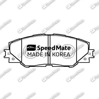 | перед | - SpeedMate SM-BPJ206