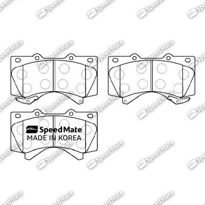 | перед | - SpeedMate SM-BPJ224