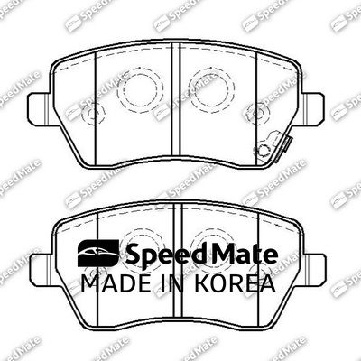| перед | - SpeedMate SM-BPJ713
