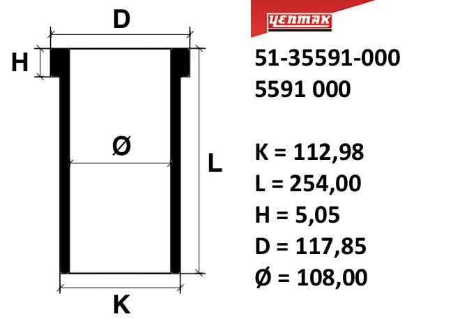 51-35591-000 Запчасть YENMAK