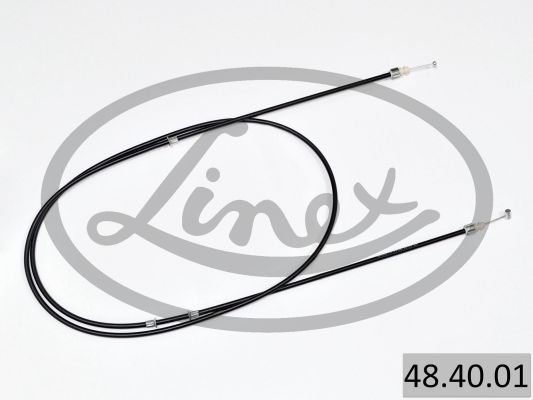 Трос открывания замка капота - LINEX 48.40.01