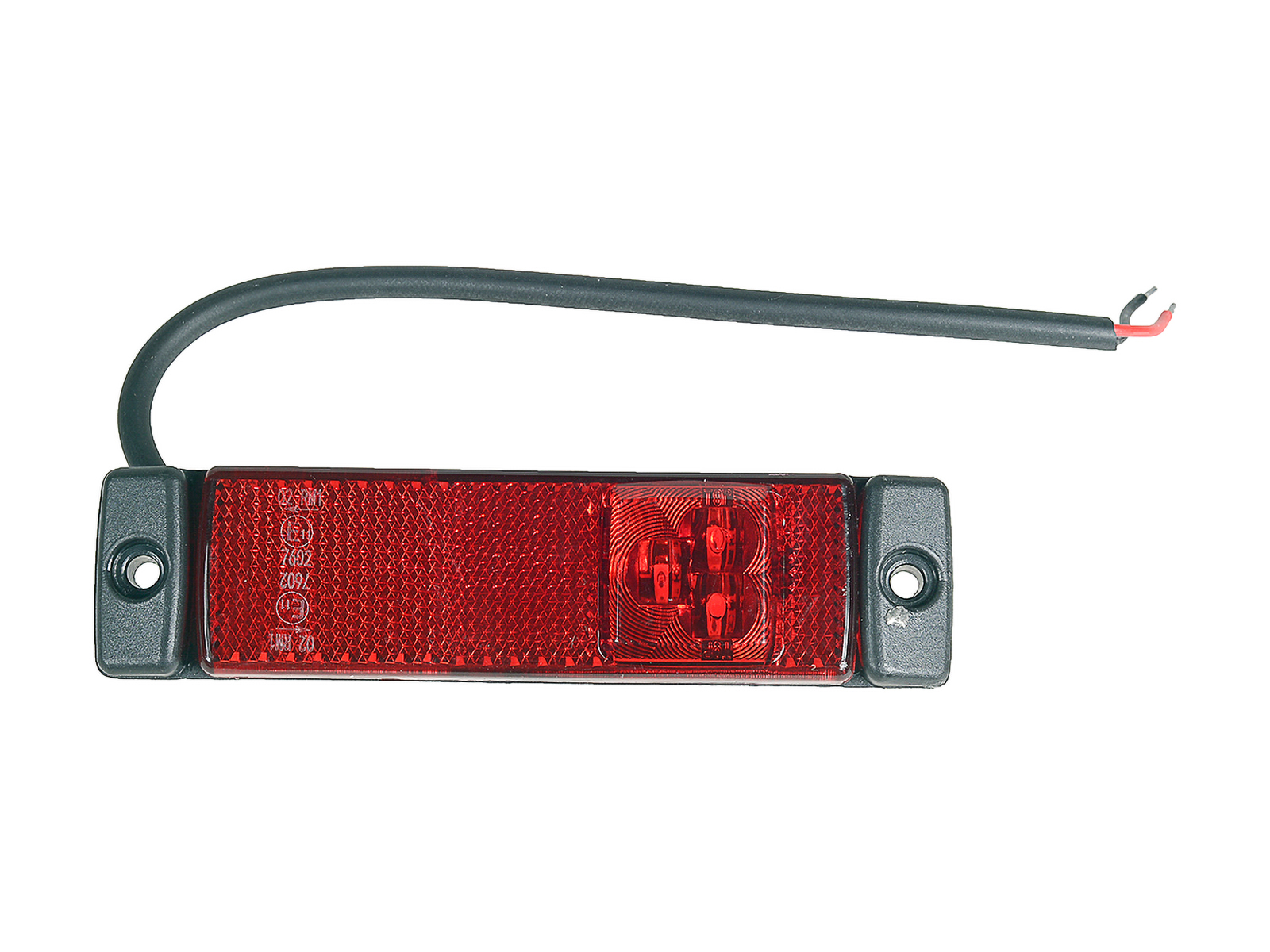 Фонарь габ. прямоуг.LED, 24V 130x32 Univ | лев | - Stellox 87-33544-SX