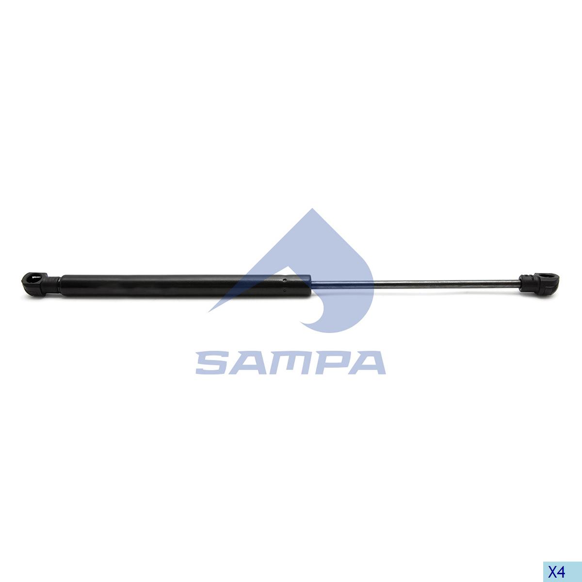 Газовая пружина HCV - SAMPA 045.376