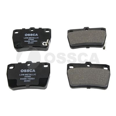Комплект тормозных колодок, дисковый тормоз - OSSCA 24590