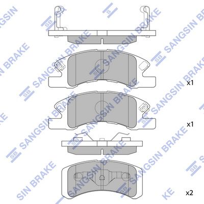 | перед | - Sangsin SP1611