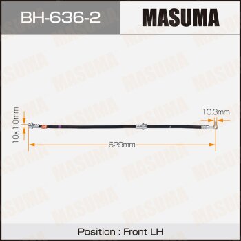 Шланг тормозной Infiniti FX 02-08 передний левый - Masuma BH-636-2